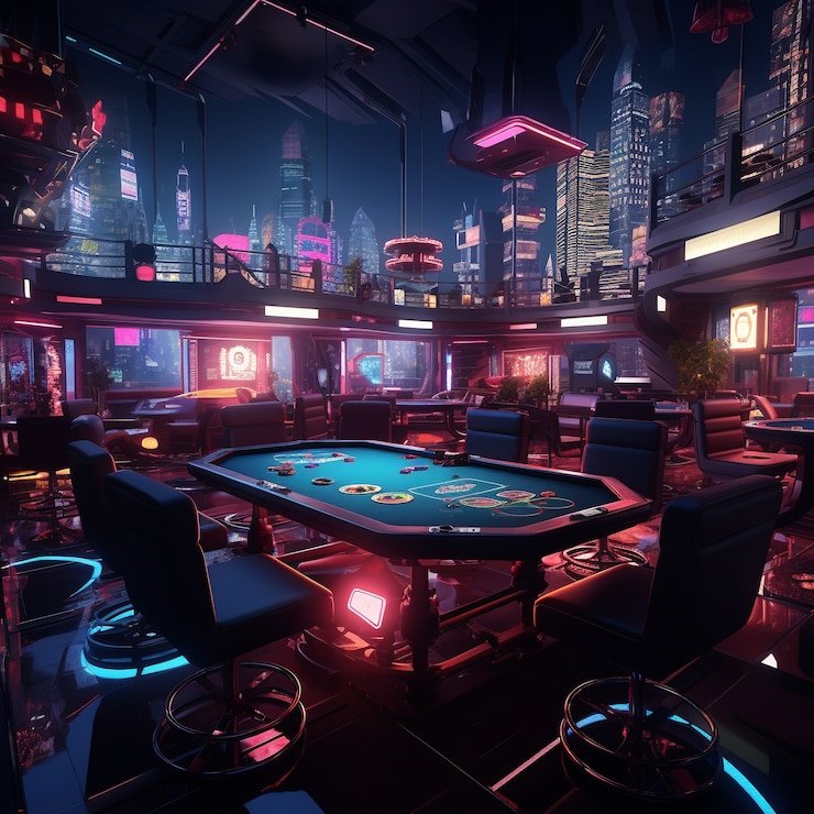 Tampilan dashboard meja live dealer multikamera dengan pemain dan dealer